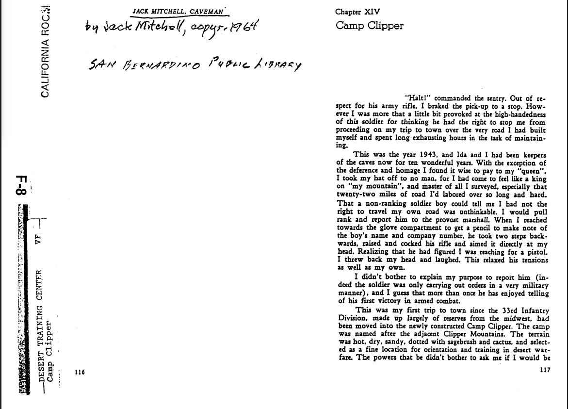 Camp Essex/Clipper recollections, page 1