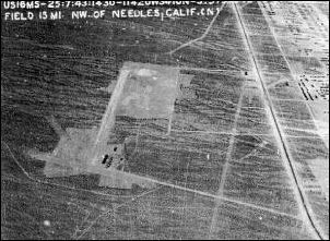 Ibis Army Airfield looking north in 1943