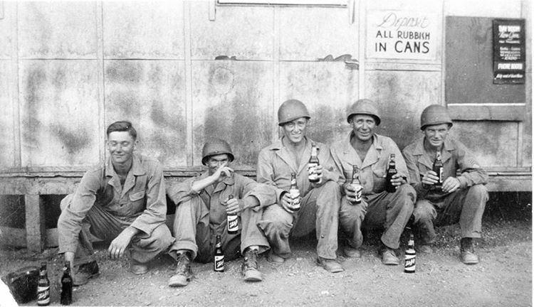 Troops with Schlitz (Wide)