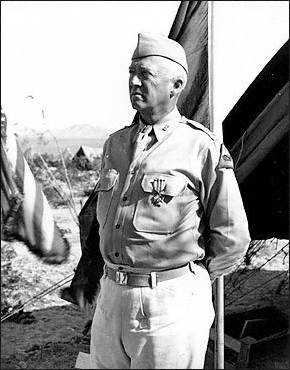 General George S. Patton, Jr. at Desert Training Center, 1942