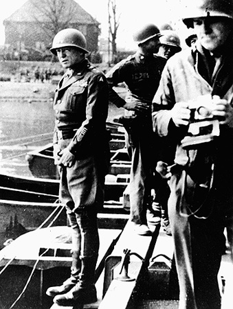 Patton Pissing in Rhine