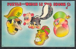 Puzzle Which Is the Skunk home-front cartoon