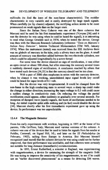 Development of Wireless Telegraphy and Telephony, page 366