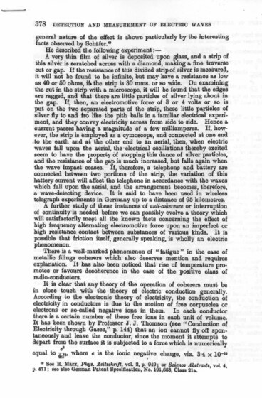 Development of Wireless Telegraphy and Telephony, page 378