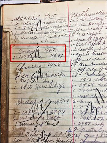 Marconi Log Page 1