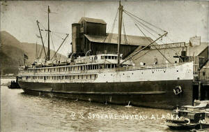 SS Spokane in Juneau, Alaska.