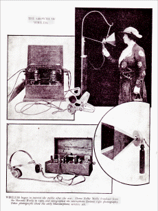 Photo: 1920 First UK Radio Broadcast